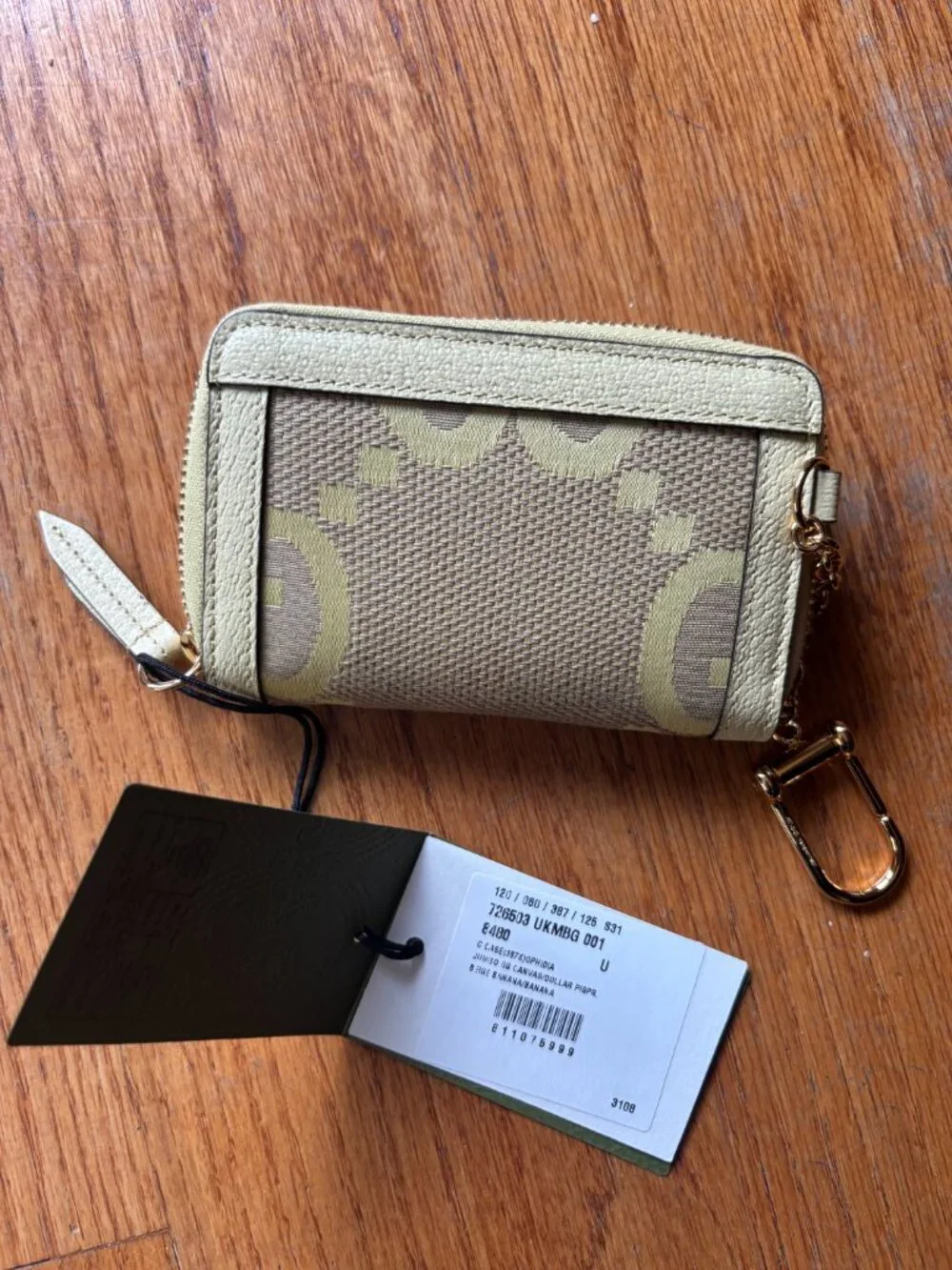Gucci zip-around coin wallet / accordion card holder - Picture 7 of 7
